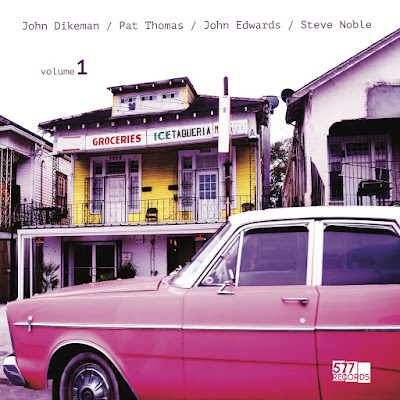 cover Music Masters John Dikeman Pat Thomas John Edwards Steve Noble Release New Album Volume 1 - on April 1 via